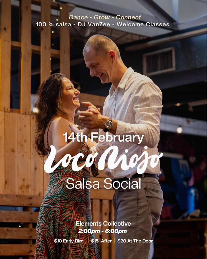 LocoMojo Social - Feburary 14th Event Poster